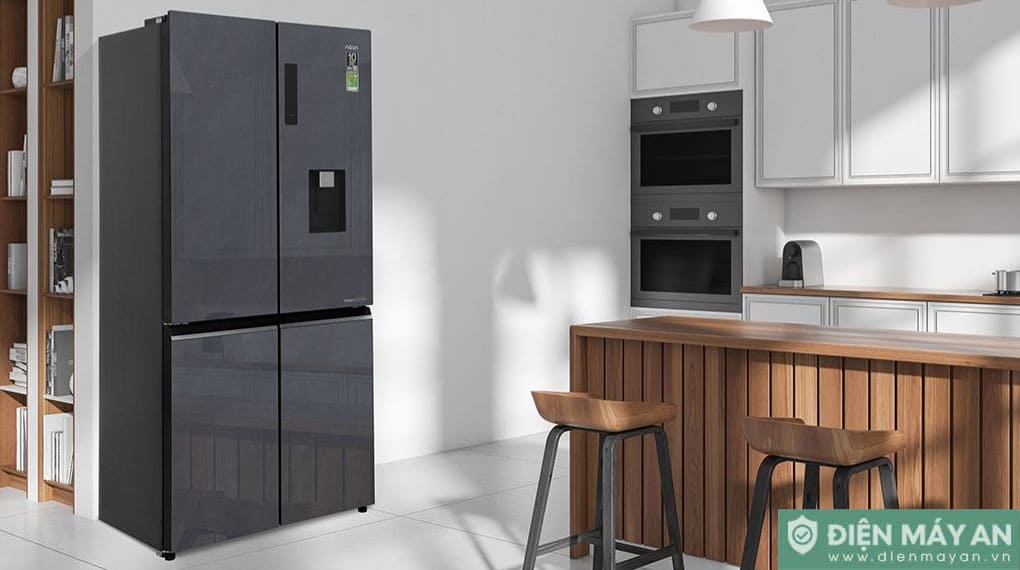 Tủ lạnh Aqua Inverter 522 lít Multi Door AQR-MA600XA(WGL)U1